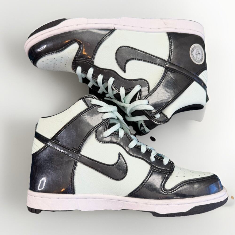 Nike‎ Dunk High NBA All Star Indianapolis Black Mint Youth 6Y DD1886-300